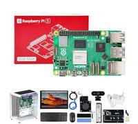 Yahboom AI Robot Developer Kit 8GB,HD 10.1inch Display,Mini Chassis,27W PD Power Adapter,Heat Sink,Wireless Keyboard,USB Camera Supports ROS2 System Provides ROS2 (8GB-Ultimate Kit)