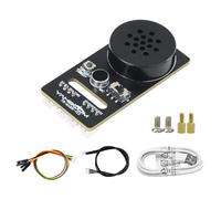 Yahboom AI Voice Interaction Module, Voice Recognition and Broadcasting Functions, Custom English Voice Commands, Support ROS1, ROS2, Support Jetson/Raspberry Pi/ESP32/STM32