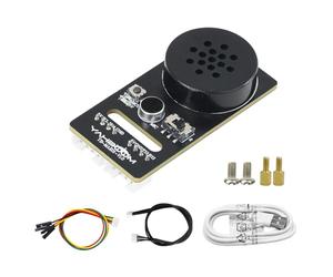 Yahboom AI Voice Interaction Module, Voice Recognition and Broadcasting Functions, Custom English Voice Commands, Support ROS1, ROS2, Support Jetson/Raspberry Pi/ESP32/STM32
