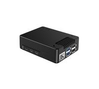 Yahboom Argon NEO 5 Raspberry Pi5 Aluminum Alloy Case for RPi5 With Cooling Fan, Removable Top Cover Pi5 Aluminum Case RPi5 Case with Installation Video