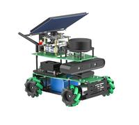 Yahboom DIY Programmable AI Robot Kit, Based on Jetson Nano Jetson Orin Raspberry Pi, for Adults,Teenagers, College Students| Face Recognition Autonomous Ubuntu (Nano Superior Ver-with Nano SUB)