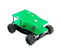 Yahboom DIY RC Robot Tutto in Metallo kit Telaio Sospensione Auto 520 DC Motore Remoto Controllo