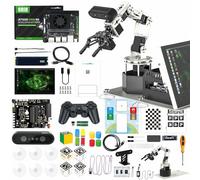 Yahboom DOFBOT PRO 6-DOF AI Smart Recognition Robot Arm, with Orin NX SUPER 8GB Master Control, 3D Space Grabbing,Equipped with 10.1-inch Display (Ultimate with Orin NX 8GB)