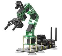 Yahboom Jeston Nano 4GB SUB Robot Arm Building Kit for Jetson Nano 6DOF AI Development Robotic Hand for Adults App Controlled ROS Programmable OpenCV Source Visual Identity (Dofbot with nano)