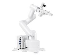 Yahboom Jetson Nano 4GB Collaborative Robot Arm Programmable ROS OpenCV for Mechanical Engineers,Developing Electronic Projects 7Dof with Adaptive Gripper,USB HD Camera,USB Control Handle