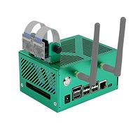 Yahboom Jetson Nano Custodia Orin Xavier NX Custodia in Lega di Alluminio Compatibile con Orin Nano/NX 4GB B01, Custodia in Metallo con Ventola di Raffreddamento Design Ragionevole