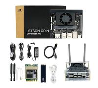 Yahboom Jetson Orin Nano Super 8GB RAM Development Kit 67 Tops 256G SSD Ubuntu 20.04 System Artificial Intelligence Robot Kit (Orin Nano 8GB Off Basic Kit)