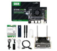 Yahboom Jetson Orin NX 8GB SUPER Basic Kit,117 TOPS,Ubuntu 22.04 System | 256GB SSD AI Smart Robot Kit Heat Dissipation Suitable for Electronic Projects, Programmierung