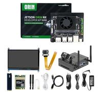 Yahboom Jetson Orin NX 8GB SUPER Superior Kit,117 TOPS | Computing Power, Jetson Case, RGB Fan, USB Microphone Camera, Electronic Kit Artificial Intelligence Ubuntu22.04