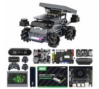 Yahboom Jetson Orin NX Super 16GB 157TOPS for ROS2 Robotics, Dual LiDAR, Support ROS2, Python Programming, ROS Development, Mechanical Engineer（Ultimate-with-Orin-Nano-8GB）