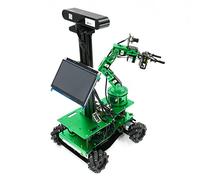 Yahboom Jetson Orin NX SUPER 16GB Robot Kit 6DOF Robot Arm, ROS Program, Remote Control, 3D Mapping Navigation, Ubuntu AI Programming, Voice Recognition Interaction（X3 Plus with Orin NX SUPER 16GB）