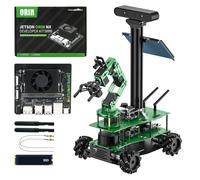 Yahboom Jetson Orin NX SUPER Robot Kit 6DOF Robot Arm, ROS Programm, Remote Control, 3D Mapping Navigation, Ubuntu AI Programming, Voice Recognition (Ver-X3-Plus-With-Orin-NX(8GB))