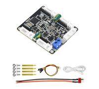 Yahboom Modulo motore motore motore a 4 canali, compatibile con RPi Jetson RDK STM32 ESP32 MSPOG3507 e altre tavole, supporto porta seriale e comunicazione IIC (moduli motore a 4 canali + cavo di