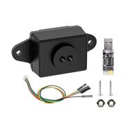 Yahboom Modulo Sensore Laser ad Alta Precisione, Precisione di Misurazione a Livello Millimetri, Gamma 2-400cm, Antiriflesso, Supporta ROS/Raspberry Pi/JETSON/STM32 (Modulo TinyF con Seriale)