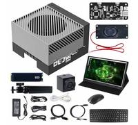 Yahboom N-VIDIA Jetson-A GX-Orin 64GB Developer Kit 275 TOPS, with 1TB SSD,8MP USB Camera, AI Embedded Development Provides AI Large Models（EU-A GX-Orin with 1TB SSD Ult-Kit）