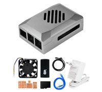 Yahboom PD Power Adapter,ABS Case, Heat Sink, 64GB TF Card Cortex-A76 CPU for AI Programming Python(without Pi5 Classic Basic Kit)