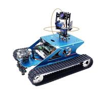 Yahboom Raspberry Pi 4B Tank Robot Kit Adulti Professionale Python Elettronico Riconoscimento del Colore Compatibile con Arduino/STM32 (without Raspberry Pi)