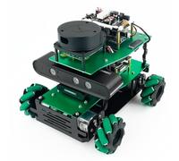 Yahboom Raspberry Pi5 8GB Programming Robot Ridar Depth Camera AI Voice Interaction Module,for Mechanical Engineers Silan 3D Mapping Python ROS2 Education for 18 Years(Pi5 Standard Ver-with Pi5(8G))