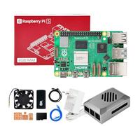 Yahboom RaspberryPi 5-4GB Developer Kit, Pi5 Case, IMX219 Camera for Mechanical Engineers and Developers (Classic Basic Kit)