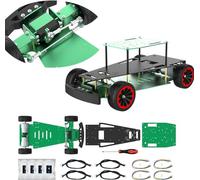 Yahboom RC Car DIY Frame Ackerman Robot Frame Kit Full Metal Frame Crash Frame Controllo Remoto Car
