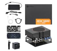 Yahboom RDK S600 Al Large Language Model Kit,RAM 64GB,560 TOPS,Without SSD | 256GB UFS,Power Adapter,Type-C Cable,HDMI Cable,USB Camera,Camera Metal Tripod,Al Large Language Model Voice Module+Speaker