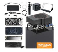 Yahboom RDK S600 Ultimate Kit,RAM 64GB,560 TOPS,2TB SSD | Power Adapter,Type-C Cable,HDMI Cable,USB Camera,Al Large Language Model,Wireless Keyboard and Mouse,15.6-inch HD Screen