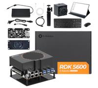 Yahboom RDK S600 Ultimate Kit,RAM 64GB,560 TOPS,Without SSD | Power Adapter,Type-C Cable,HDMI Cable,USB Camera,Al Large Language Model,Wireless Keyboard and Mouse,15.6-inch HD Screen