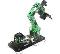 Yahboom Robot Arm Building Kit for Jetson Nano 4GB 6-DOF AI Development Robotic Hand for Adults App Controlled ROS Programmable Open Source Visual Identity (Sup with Nano)