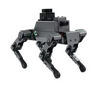 Yahboom ROS2 Robot Dog with RPi 5 AI Model Voice Embodied Intelligence OpenCV Programmable Bionic Quadruped AI Robotic Dog,for Educational Python Programming (DOGZILLA S2 without Pi 5 4GB)