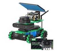 Yahboom ROS2 Robot for Jetson Orin Lidar Mapping Navigation Depth Image 3D Analysis Mecanum Wheel Python Programming Learn Explore Robotic Kit (Orin Nano Ultimate Ver-with Orin Nano SUPER(8GB))