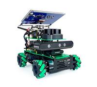 Yahboom ROS2 Robot for Jetson Orin Lidar Mapping Navigation Depth Image 3D Analysis Mecanum Wheel Python Programming Learn Explore Robotic Kit (Nano Advanced Ver-without Nano)