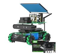 Yahboom ROS2 Robot for Jetson Orin Lidar Mapping Navigation Depth Image 3D Analysis Mecanum Wheel Python Programming Learn Explore Robotic Kit (Orin NX Ultimate Ver-with Orin NX(8GB))