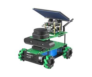 Yahboom ROS2 Robot for Jetson Orin Lidar Mapping Navigation Depth Image 3D Analysis Mecanum Wheel Python Programming Learn Explore Robotic Kit (Orin Nano Superior Ver-with Orin Nano SUPER(8GB))