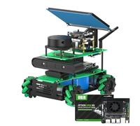 Yahboom ROS2 Robot for Jetson Orin NX 16GB SUPER Lidar Mapping Navigation Depth Image 3D Analysis Mecanum Wheel Python Programming Learn Explore Robotic Kit (Superior Ver-with Orin NX SUPER(16GB))