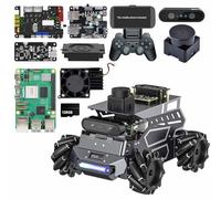 Yahboom ROS2 Robotic Support AI Large Language Models | 3D SLAM Navigation Supports ROS2 Python Education, ROS Development（Standard-with-Pi5-8GB）