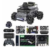 Yahboom ROS2 Robotic Support AI Large Language Models | 3D SLAM Navigation Supports ROS2 Python Education, ROS Development（Standard-with-Orin-Nano-8GB）