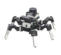 Yahboom ROS2 Robotics Programming Develop Six-Legged Robots Raspberry Pi AI Large Model Voice Module, LiDAR, Servos,Supports SLAM Mapping Navigation. (MUTO-RS A1 Ver Without Pi5)