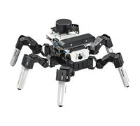 Yahboom ROS2 Robotics Programming Develop Six-Legged Robots Raspberry Pi AI Large Model Voice Module, LiDAR, Servos,Supports SLAM Mapping Navigation. (MUTO-RS 4ROS Ver with Pi5-16GB)