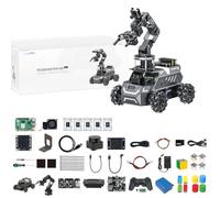 Yahboom RPi 5 8GB ROS2 Robotic,Robotic Arm (M1 Pro Standard with Pi5-8GB) | AI Large Language Models AI Vision, 3D SLAM Mapping Navigation Supports Python Education Mechanical Engineers