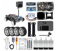 Yahboom solution STM32 development board RC smart robot kit tracking obstacle avoidance four-wheel drive K230 vision module, serial port connection (STM32 K230 Visual Kit)