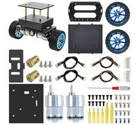 Yahboom STM32 - Kit telaio auto a due ruote, 2 WD Intelligent Robot Base Plate 520 Encoder