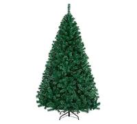 Yaheetech Albero di Natale 183 cm Artificiale Automatico Folto Realistico 1000 Rami Incernierati Supporto in Metallo Pieghevole Decorazioni per Casa Negozio