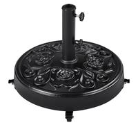 Yaheetech Base per Ombrellone da Giardino con Ruote
