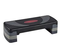 Yaheetech Step da Aerobica Piattaforma Step Regolabili con 3 Altezze 10/15/20cm Esercizio Allenamento Stepper per Fitness per Domestico Palestr con Base Antiscivolo 79,5 x 30 cm sostenere 250 kg