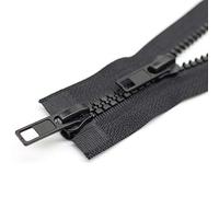 YaHoGa 2 Pezzi 100 cm #5 separare Cerniere Chiusure Lampo a due vie divisibile per Jacket Cucire Cappotti Giacca plastica Cerniere