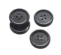 YaHoGa 22 Pieces Real Horn Buttons Set for Blazers Suits Coats 15MM 20