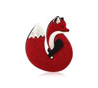 YAHOYA Volpe Animale Spille Spille Gioielli acrilici Donne Ragazze Routine Raccolta Accessori Cappotto Cardigan Decorazione Ornamenti