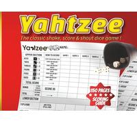 Yahtzee Game Score Pads: Board Dice 900 Games Scoring Sheets With instruction and Totals For Family & Friends Nights