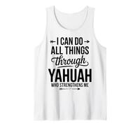 Yahuah Yahusha Leone di Giuda Radici ebraiche Fede Abbigliamento Canotta