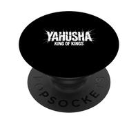 Yahusha Re dei Re Ebraico Fede Messia Salvatore Regalo PopSockets PopGrip Adesivo